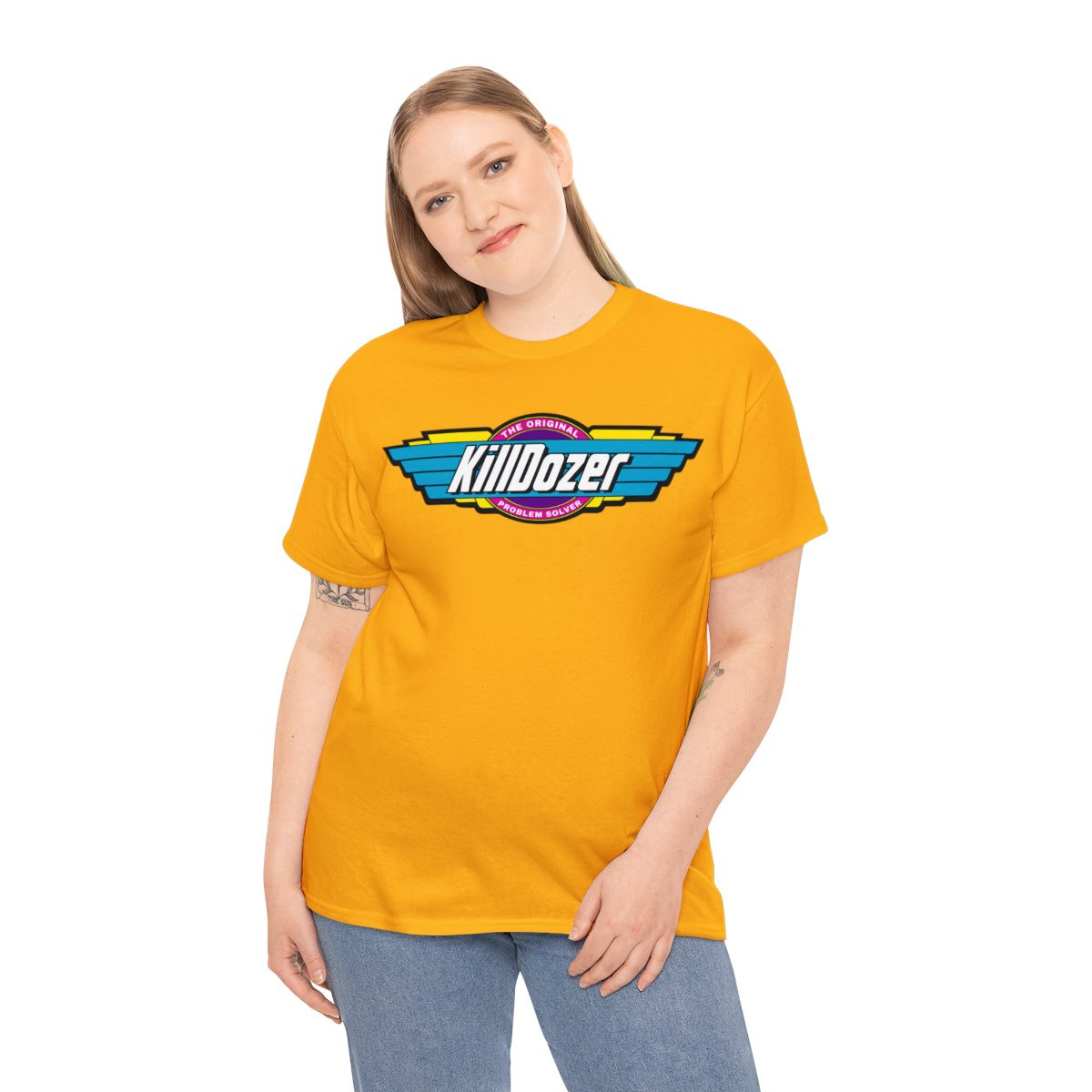 KillDozer Kill Dozer Unisex Heavy Cotton Tee Shirt T-shirt